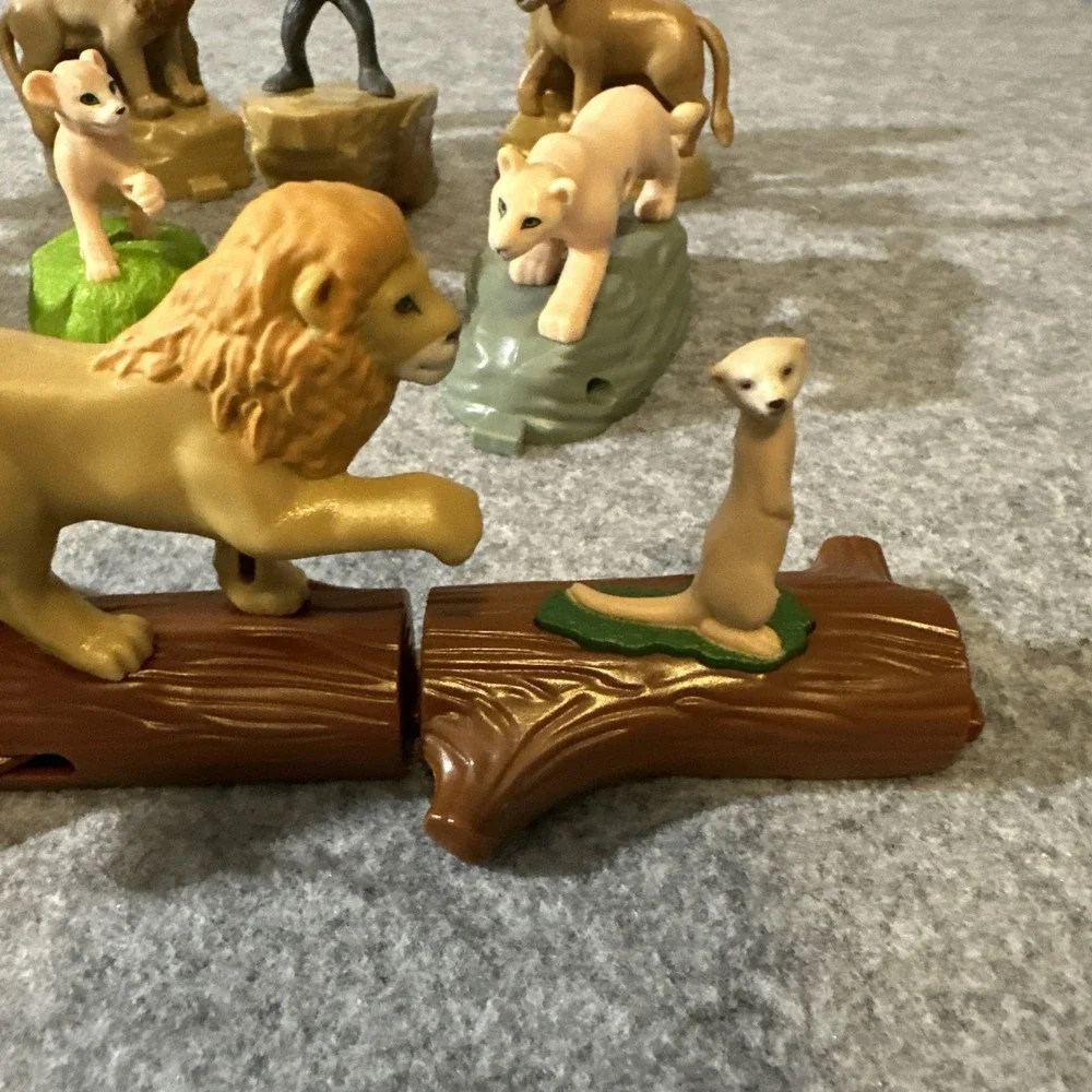 McDonald's Live Action Lion‎ King 2019 complete set of 10 pieces Cake Toppers